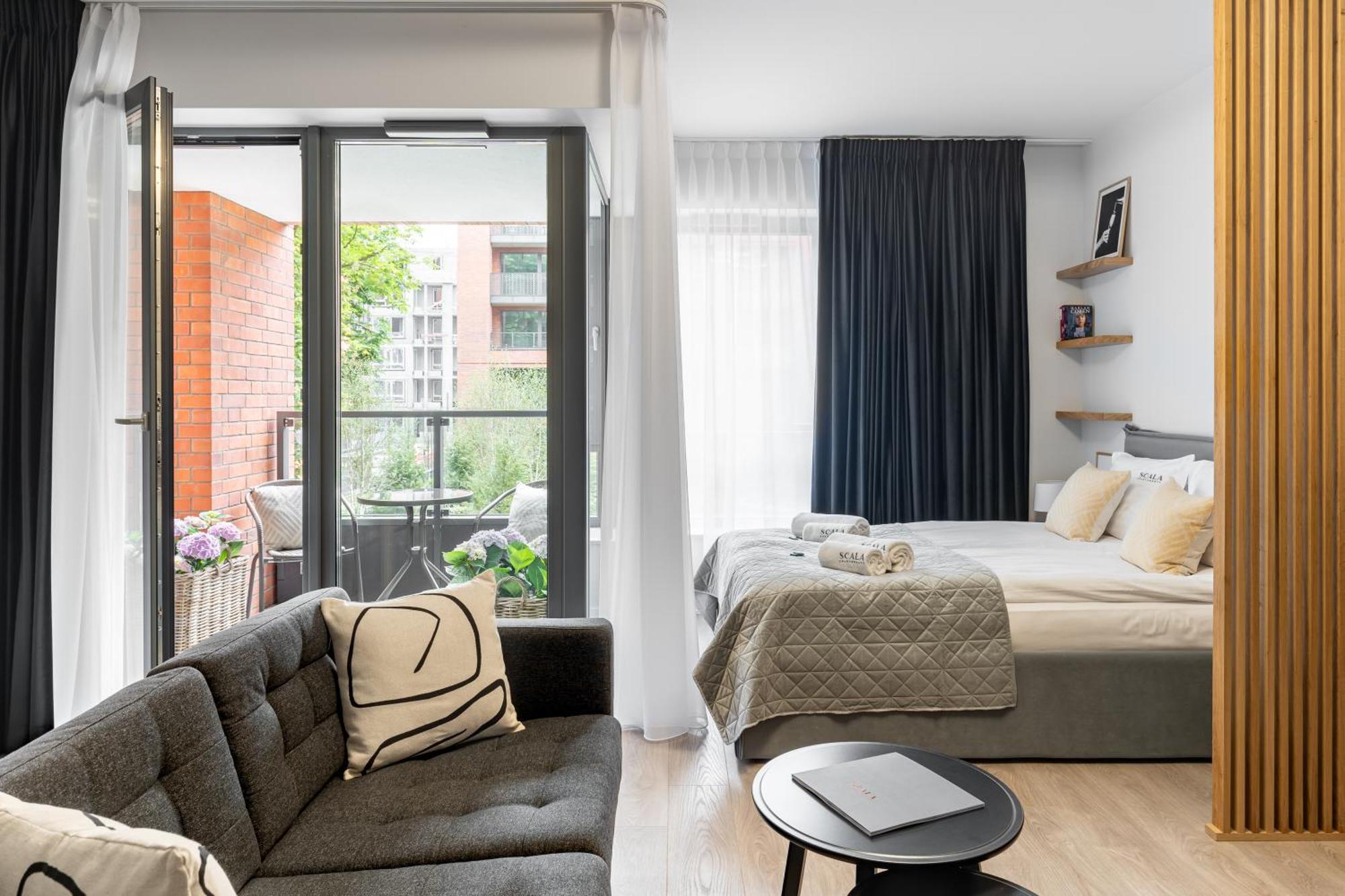 غدانسك Scala 60C City Center Apartments & Studio By Lion Apartments المظهر الخارجي الصورة