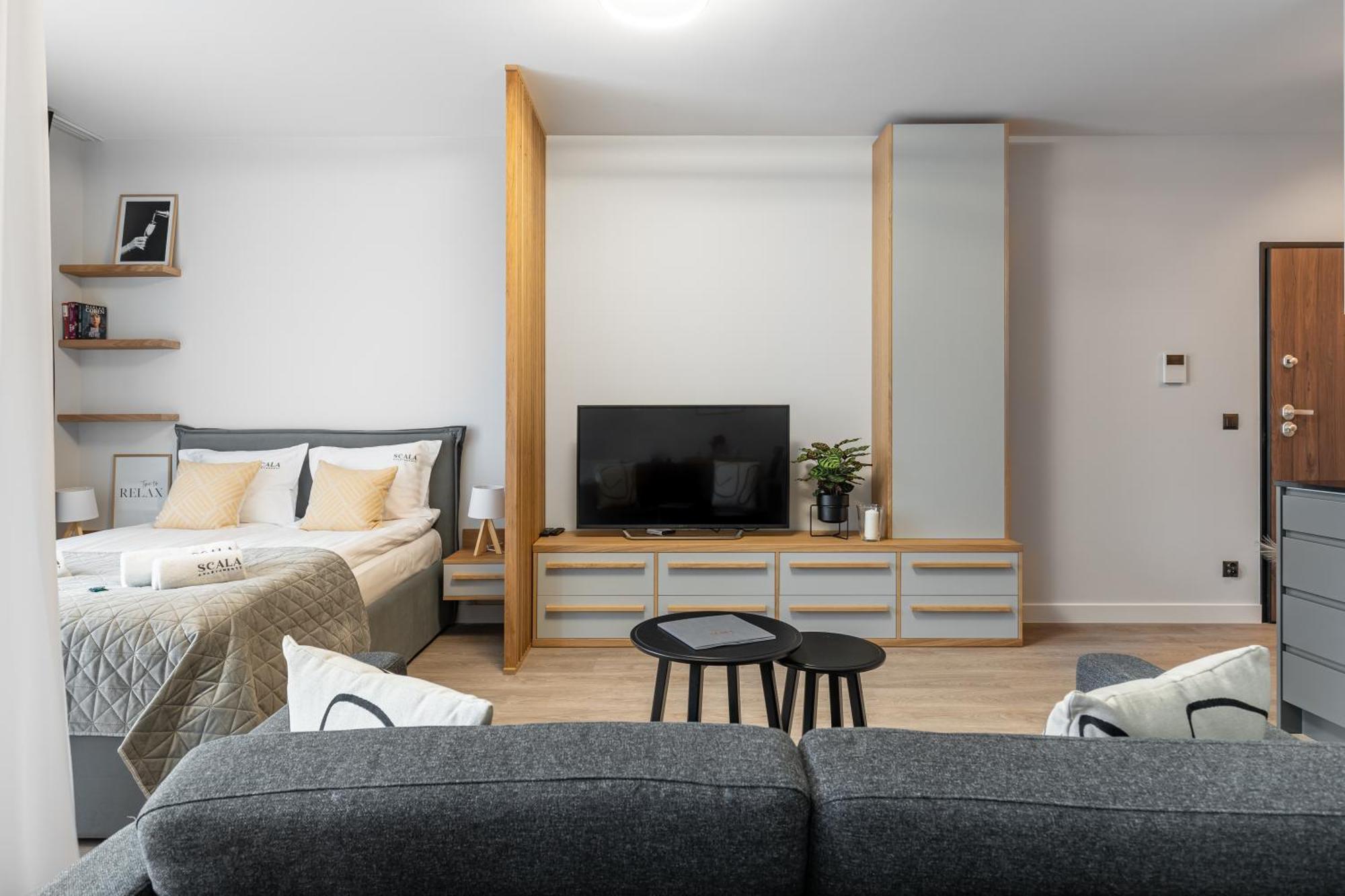 غدانسك Scala 60C City Center Apartments & Studio By Lion Apartments المظهر الخارجي الصورة